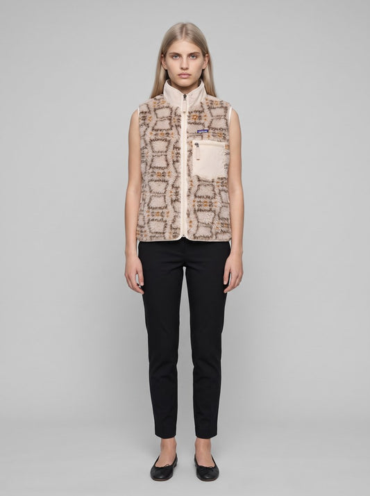 W's Classic Retro-X Vest - SHNL - Snowshoe Hare: Natural - front
