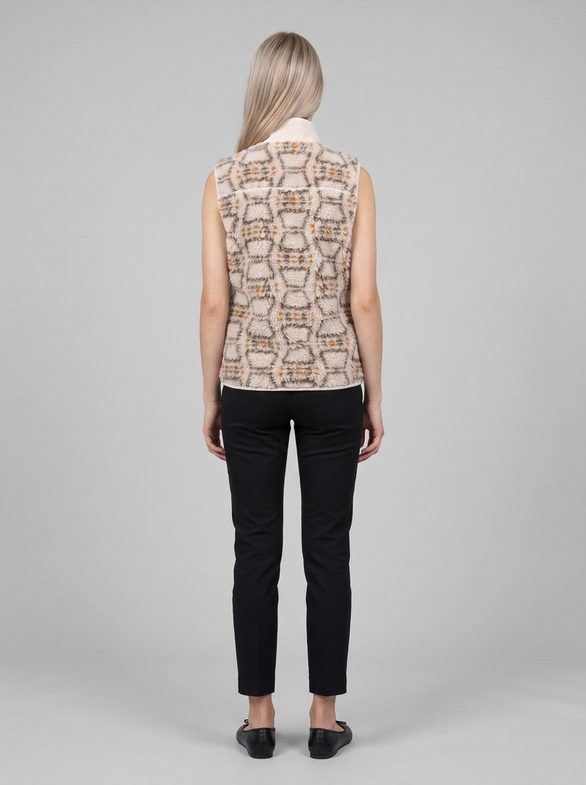 W's Classic Retro-X Vest - SHNL - Snowshoe Hare: Natural - back