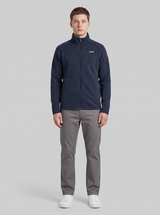 M's Better Sweater Jkt - NENA - New Navy - front
