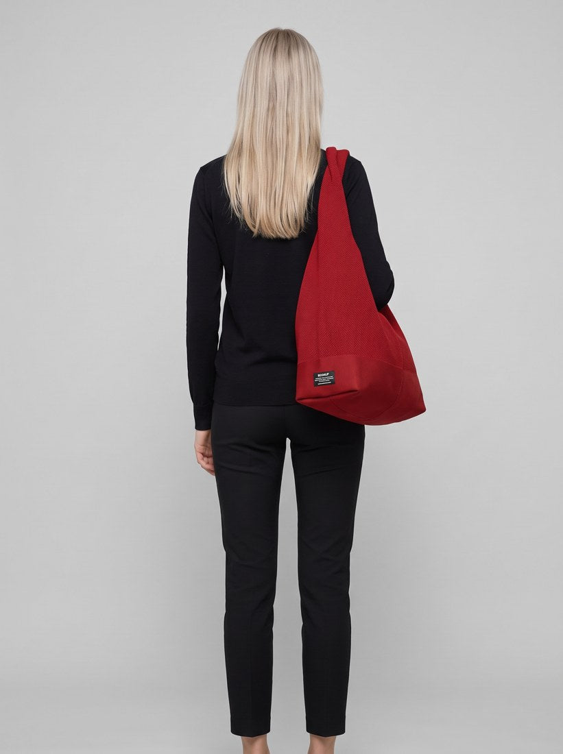 Borsa Big Shoulder Tika - CRIMSON RED - back