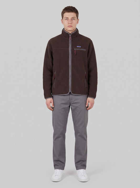 M's Retro Pile Jkt - DNBR- Den Brown - front