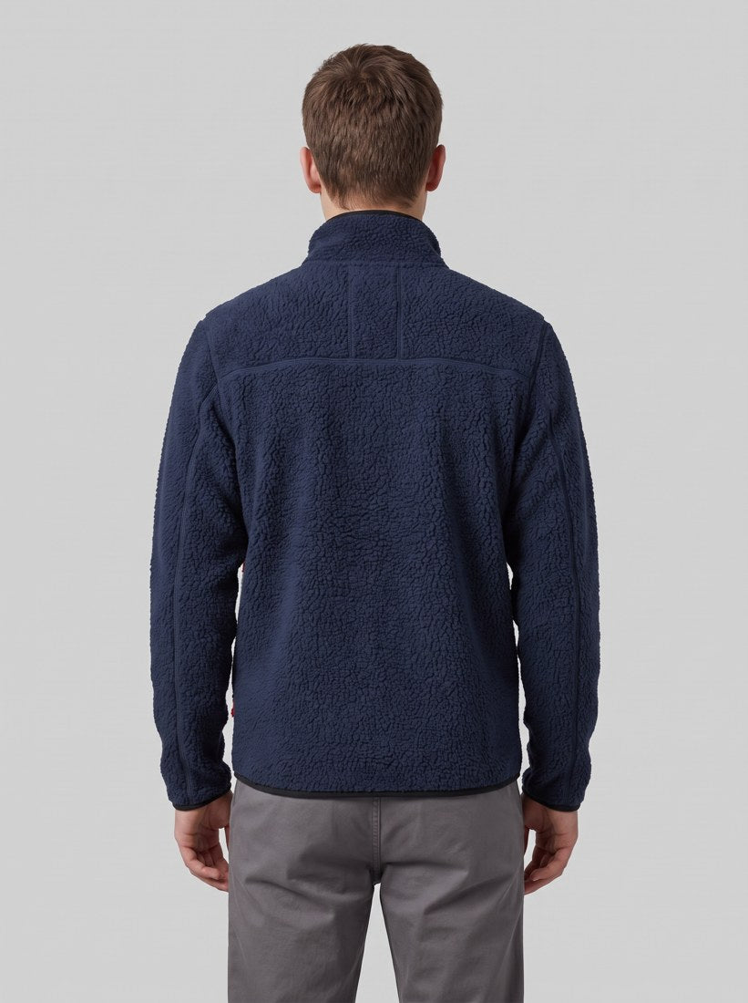 M's Retro Pile Jkt - NENA - New Navy - back