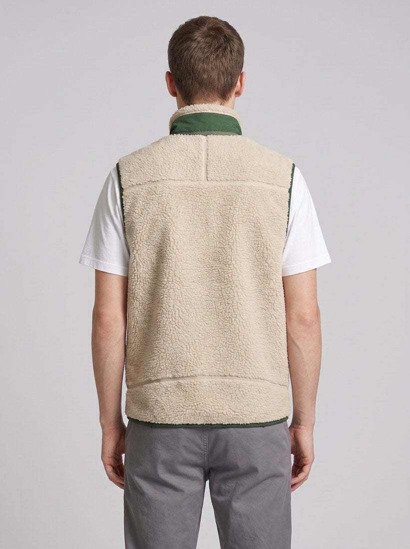 M's Classic Retro-X Vest - DNLT - Dark Natural w/Treeline Green - back