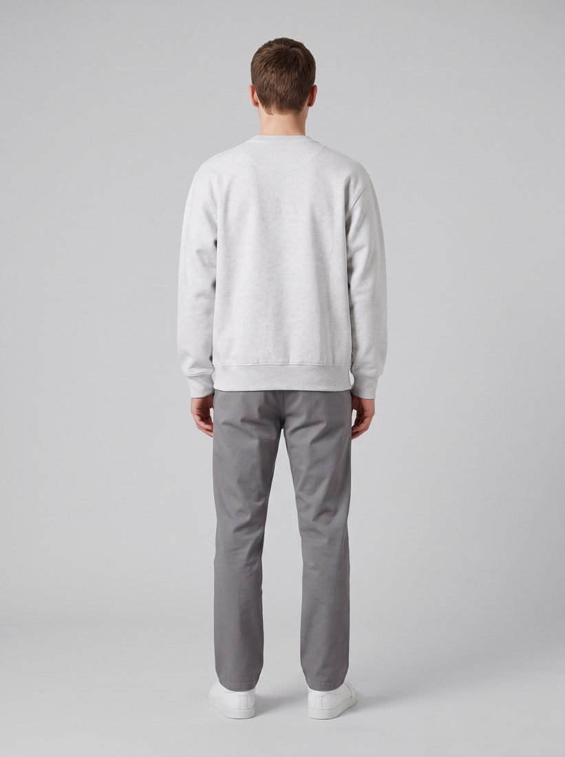 Carhartt Sweatshirt - Ash Heather / Graphite - back
