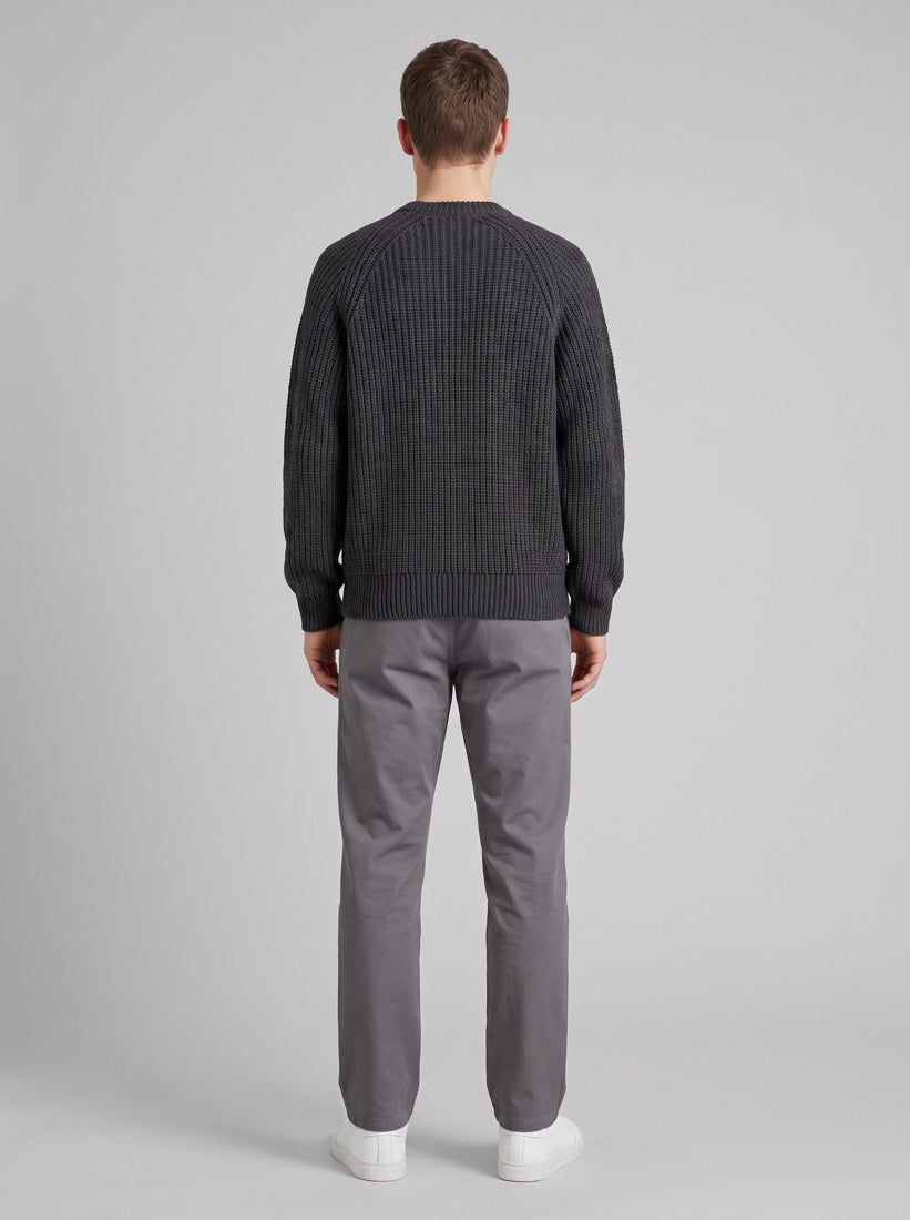 Firth Sweater - Soot - back