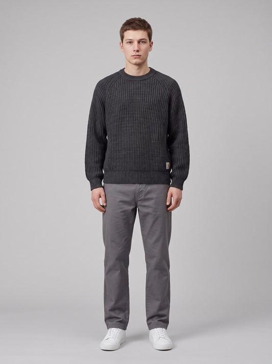 Firth Sweater - Soot - front