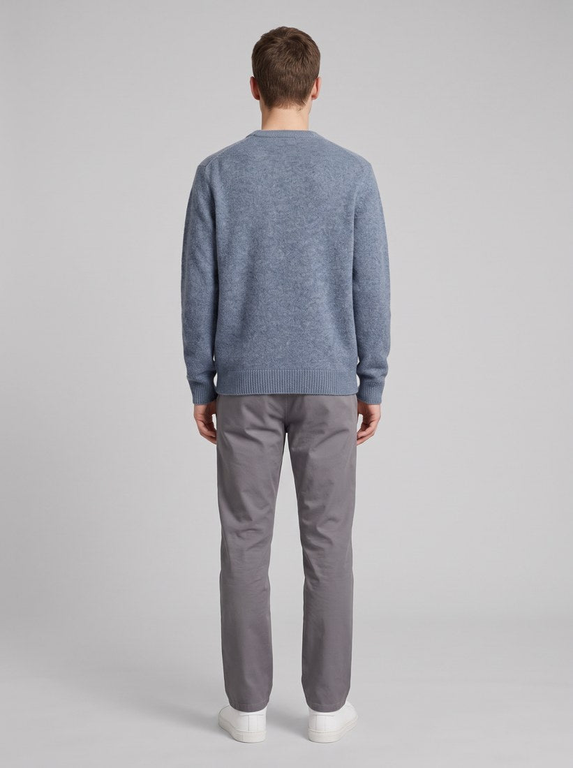 Curtis Sweater - Tangled Shady Blue - back
