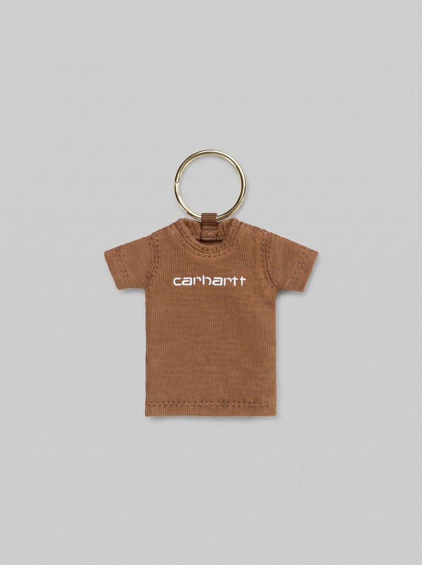 Mini Script T-Shirt Keychain - Hamilton Brown - packshot