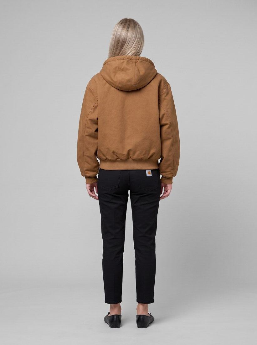 Women's OG Active Jacket (Winter) - WIP H Brown, Rinsed - back