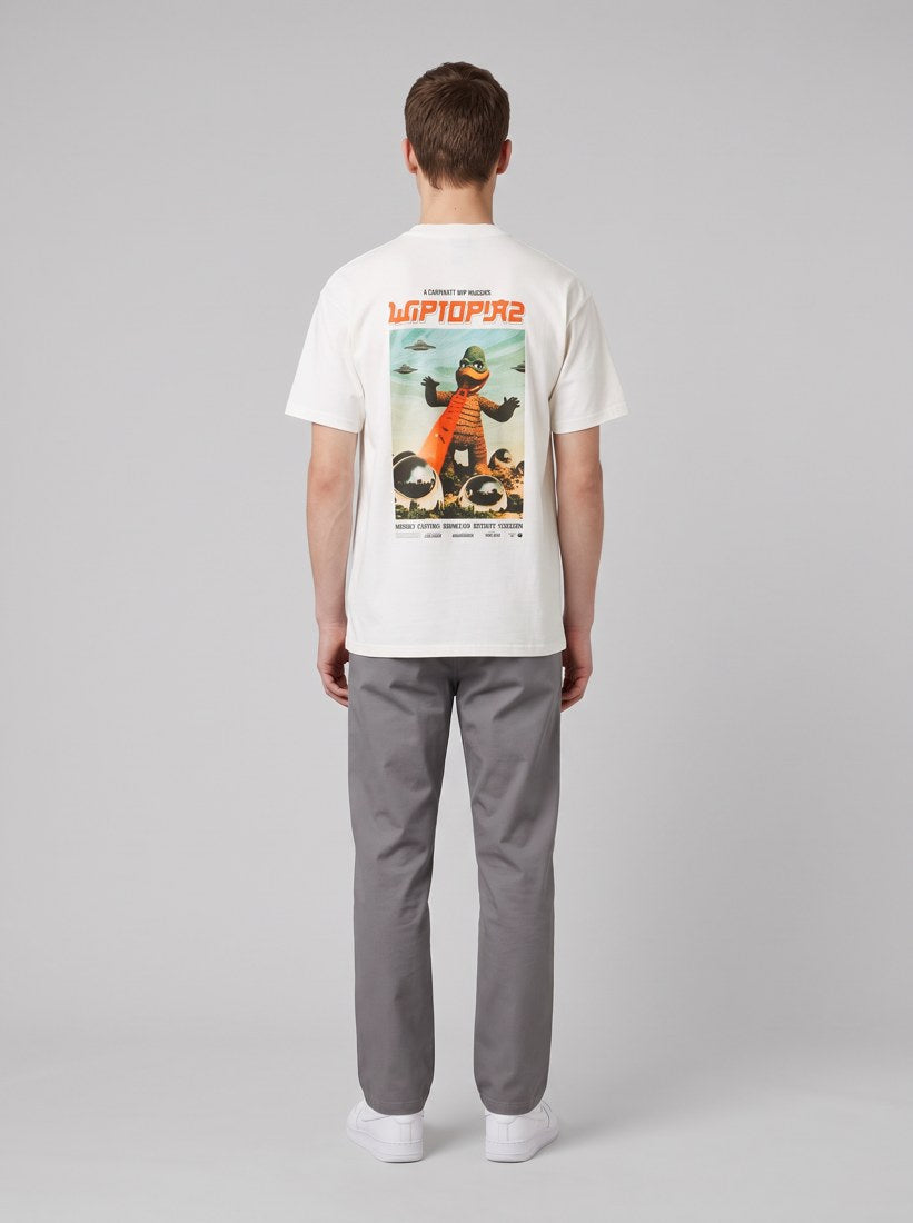 S/S Wiptopia II T-Shirt - White - back