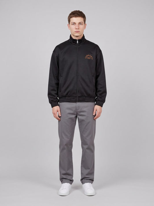 Bolon Sweat Jacket - Black - front