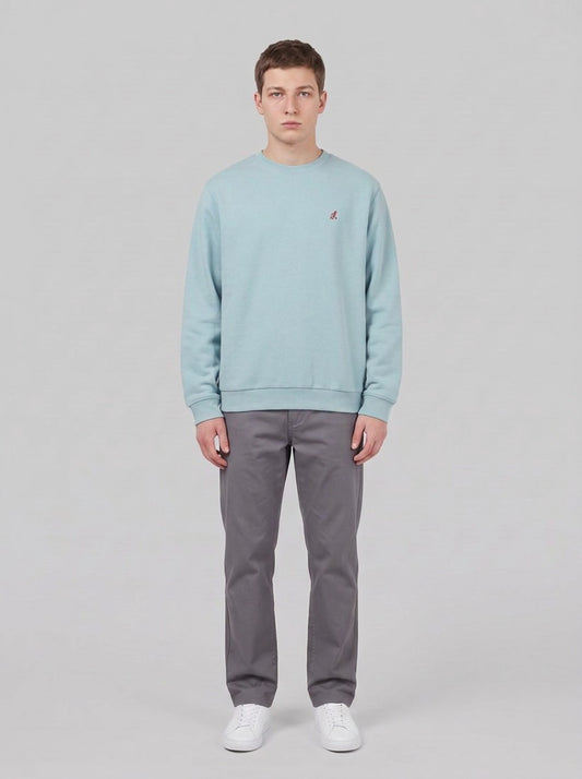 Gramicci One Point Crew Sweatshirt - Felpe - Gramicci - Brown - front