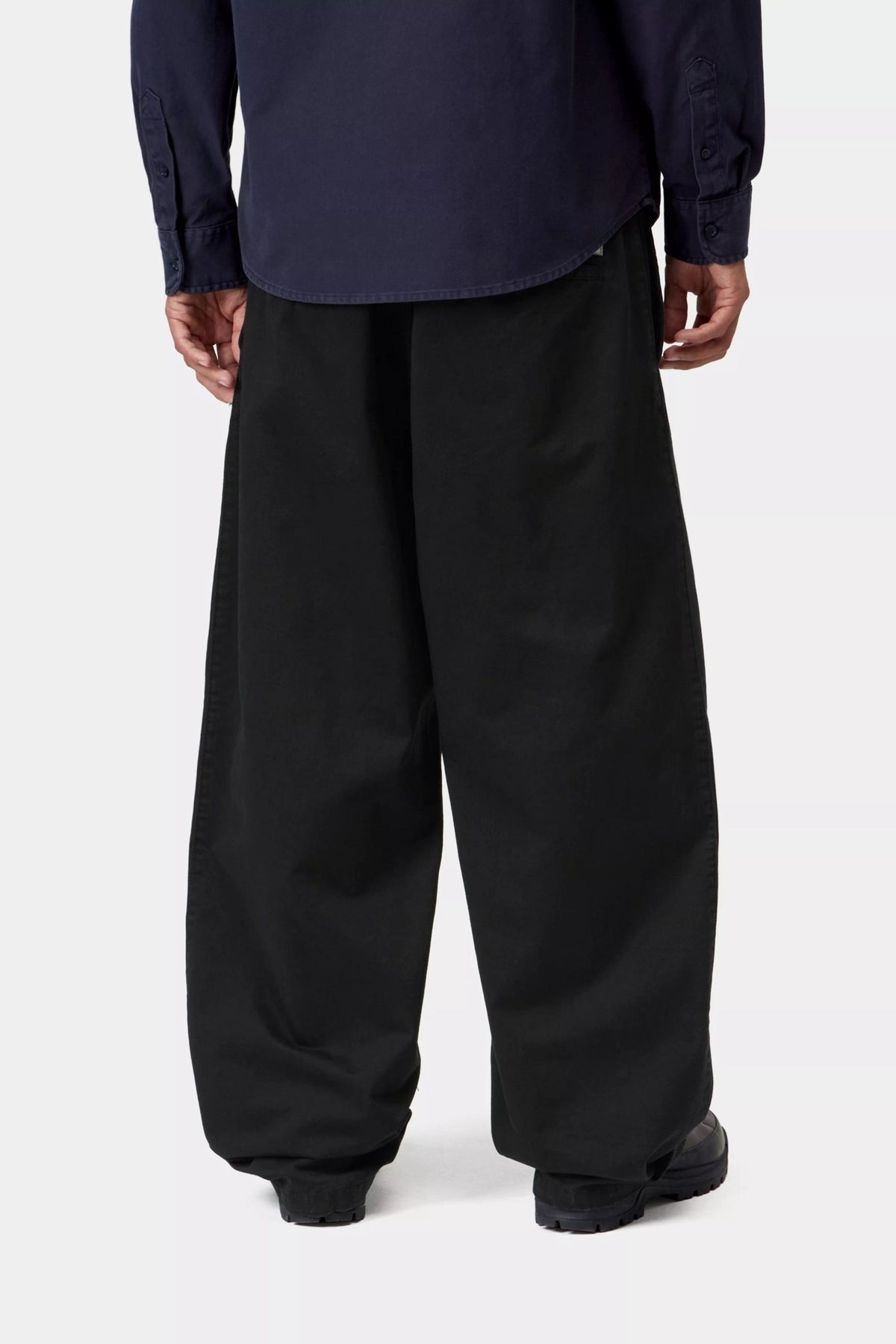 Brady Pant - Black, Stone washed - chosen