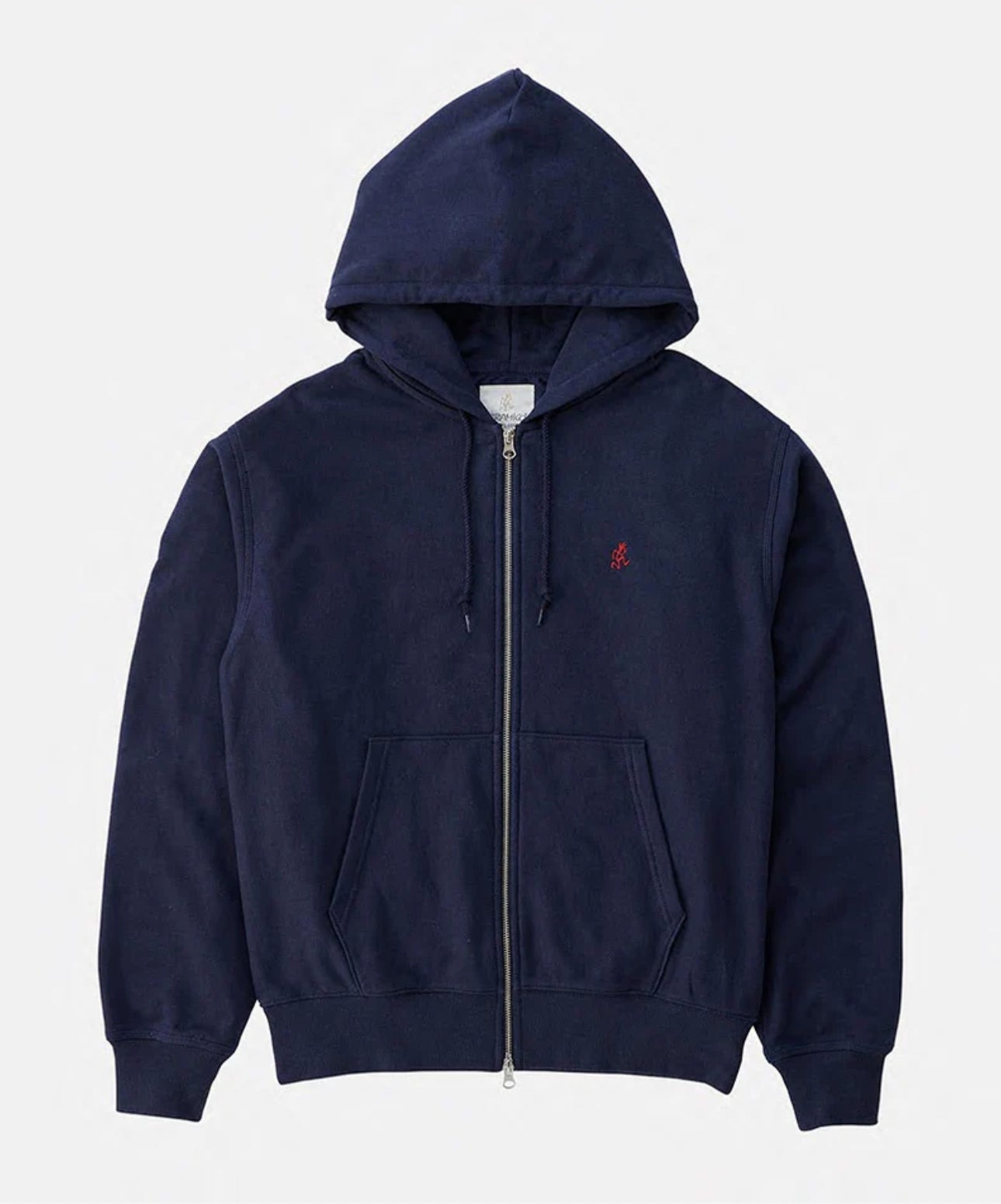 One Point Zip Hooded Sweatshirt