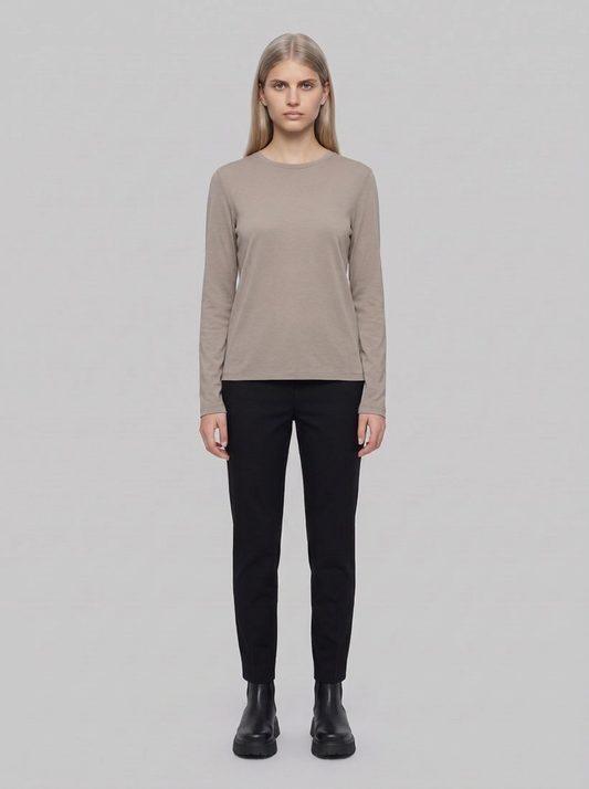 Theda Chelsea Pelle naturale - Black - front
