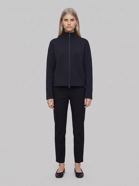 Felpa Austin NAVY-BLACK - fronte