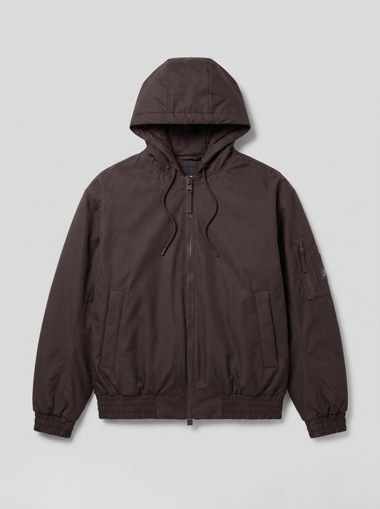 Lohja Insulated Bomber Jacket - Bark - packshot