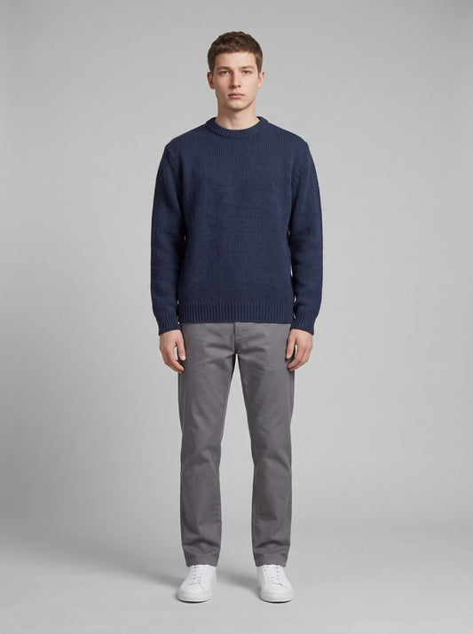Ellis Hibiki Sweater - Navy / Pink - front