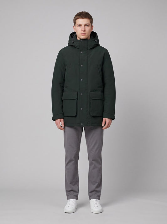 SORIA JACKET MAN - Cypress - front