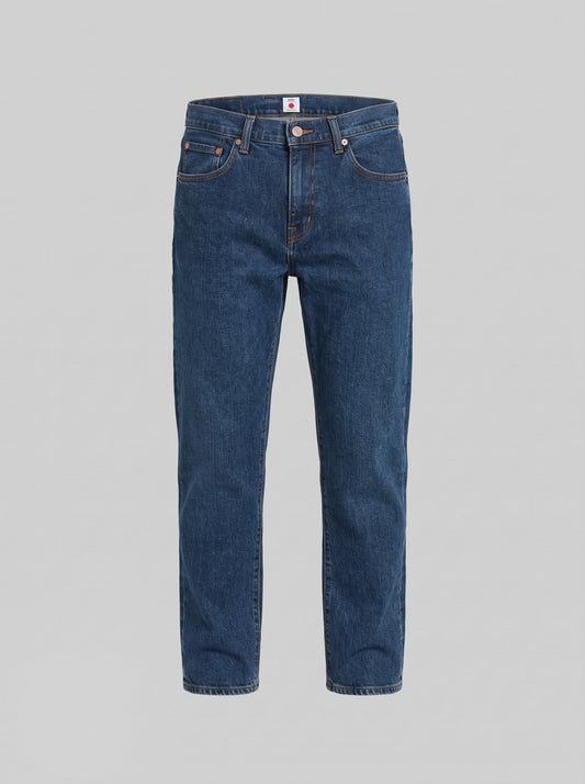 Slim Tapered Jeans - Blue - easy wash - packshot
