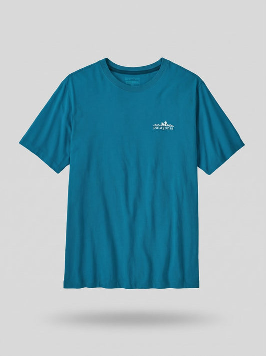 M's Fitz Roy Foothills T-Shirt - GLCB - Glacial Blue - packshot