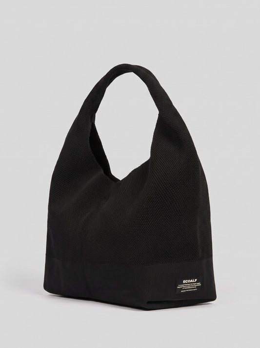 Borsa Big Shoulder Tika - Black - packshot