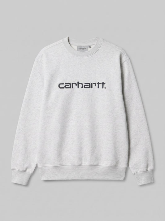 Carhartt Sweatshirt - Ash Heather / Graphite - packshot