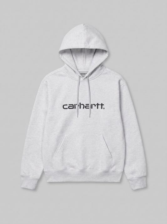 Hooded Carhartt Sweatshirt - Ash Heather / Graphite - packshot