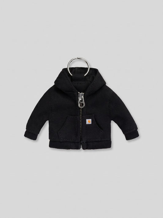 Mini Active Jacket Keychain - Black - packshot