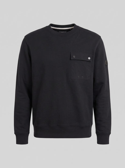 Felpa Inline - Black - packshot