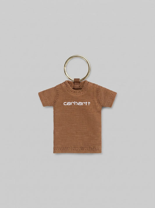 Mini Script T-Shirt Keychain - Hamilton Brown - packshot