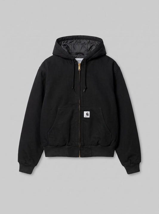 Women's OG Active Jacket (Winter) - Black, Rinsed - packshot
