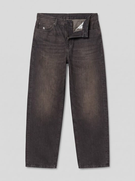 Aaron Pant - Black, Tobacco used wash - packshot