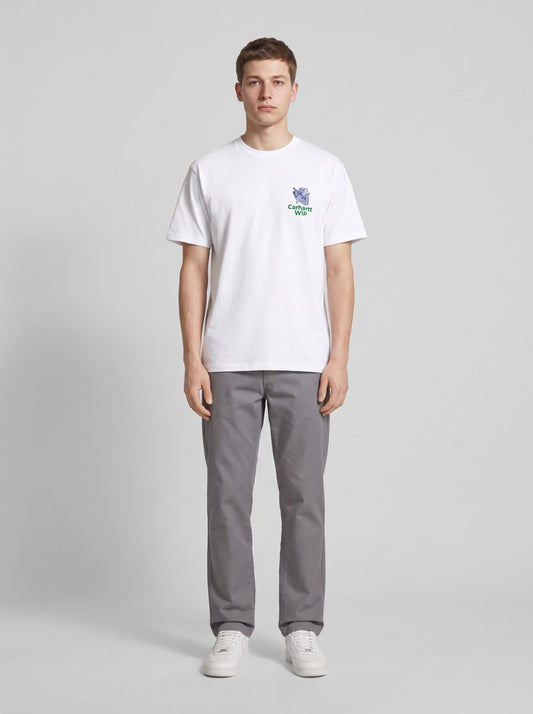 S/S Grape Picker T-Shirt - White - front