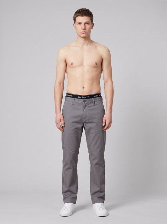 Cotton Trunks - Black + Black - front