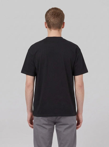 S/S Chinsel Script T-Shirt - T-Shirt e Polo - Carhartt WIP - Black - back