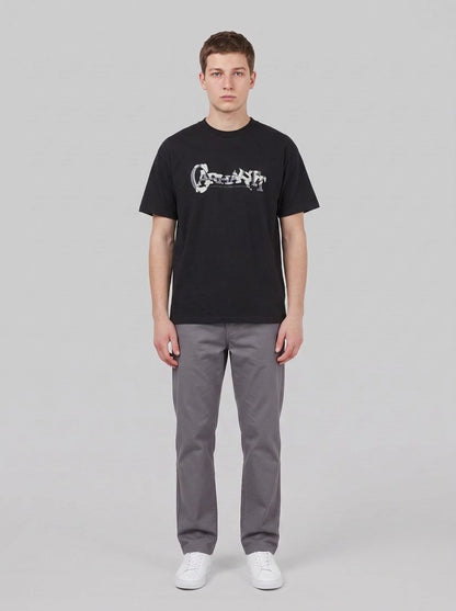 S/S Chinsel Script T-Shirt - T-Shirt e Polo - Carhartt WIP - Black - front