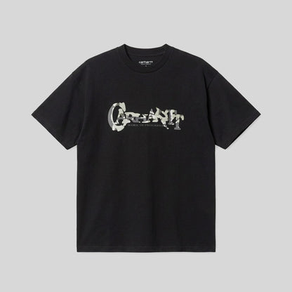 S/S Chinsel Script T-Shirt - T-Shirt e Polo - Carhartt WIP - Black - packshot