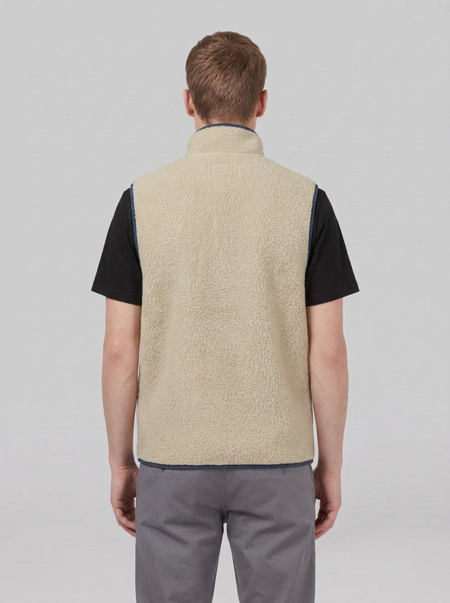 M's Retro Pile Vest fw26 -  - Patagonia - PLCN - Pelican - back