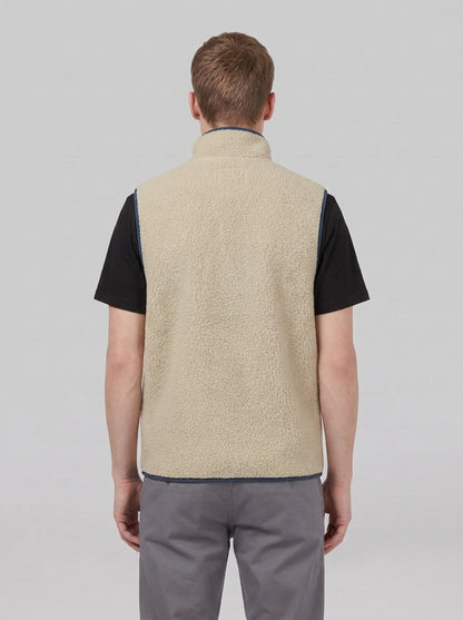 M's Retro Pile Vest fw26 -  - Patagonia - PLCN - Pelican - back