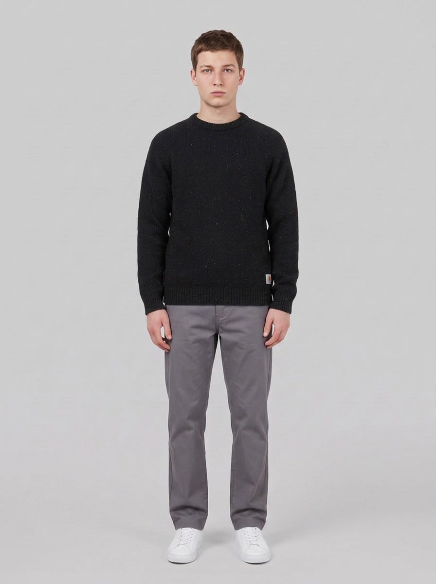 Anglistic Sweater fw26 - Maglieria - Carhartt WIP - Speckled Black - front