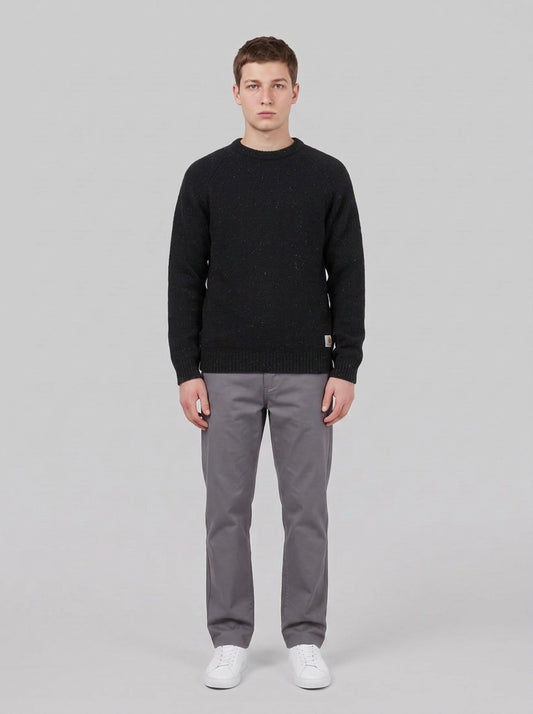 Anglistic Sweater fw26 - Maglieria - Carhartt WIP - Speckled Black - front
