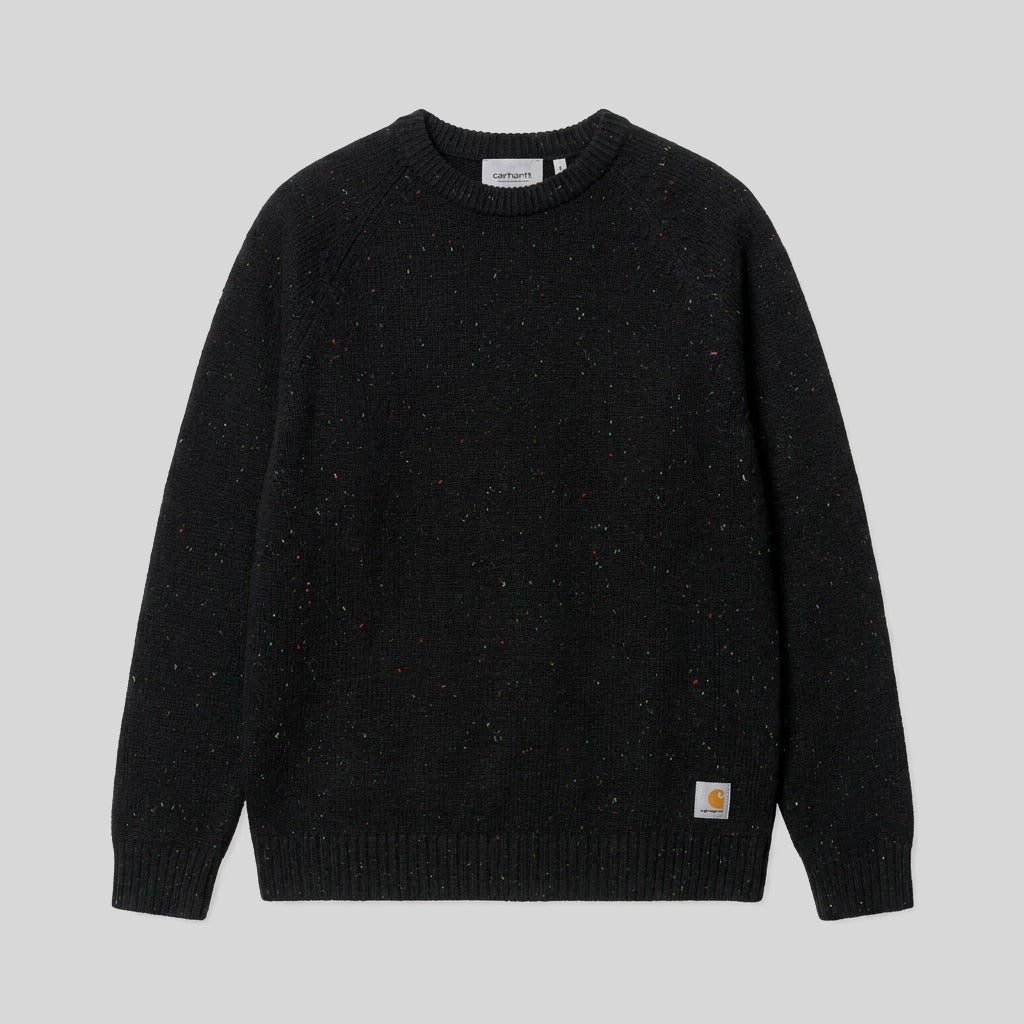 Anglistic Sweater fw26 - Maglieria - Carhartt WIP - Speckled Black - packshot