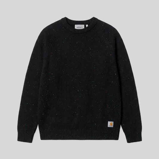 Anglistic Sweater fw26 - Maglieria - Carhartt WIP - Speckled Black - packshot