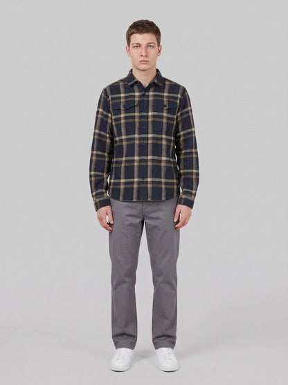 M's Fjord Flannel Shirt fw26 - Camicie - Patagonia - CGNE - Crossing: New Navy - front