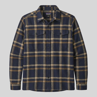 M's Fjord Flannel Shirt fw26 - Camicie - Patagonia - CGNE - Crossing: New Navy - packshot