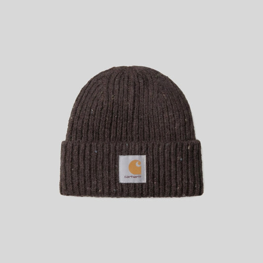 Anglistic Beanie fw26 - Cappelli - Carhartt WIP - Speckled Tobacco - packshot