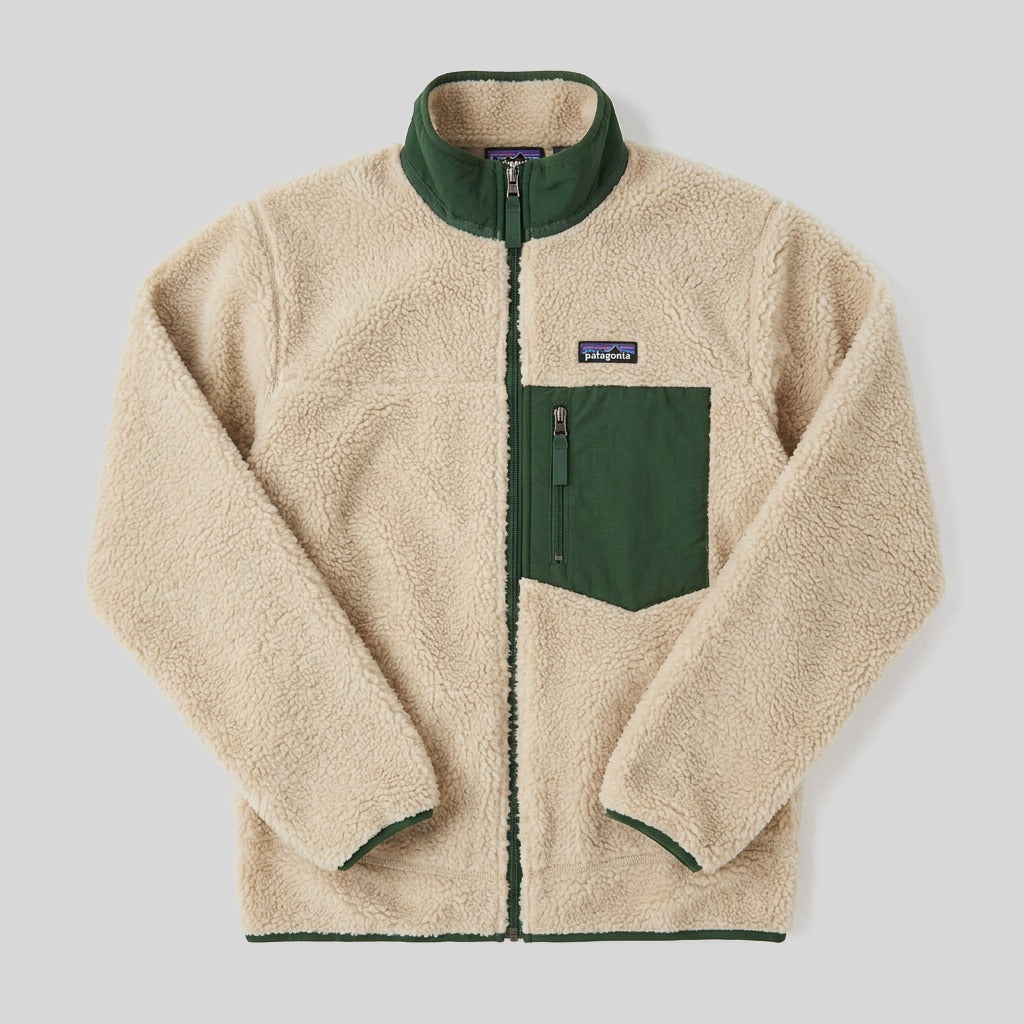 M's Classic Retro-X Jkt - Giacche & Cappotti - Patagonia - DNLT - Dark Natural w/Treeline Green - packshot
