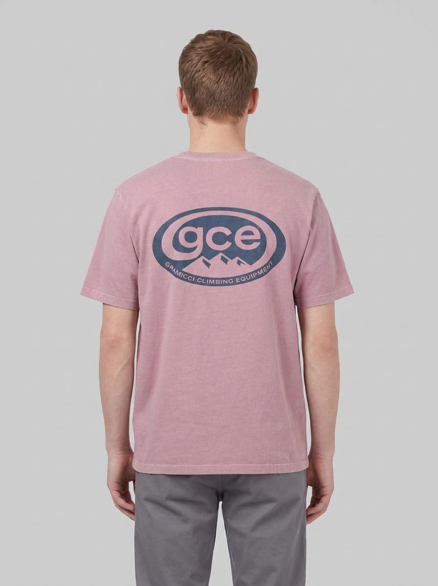 Gramicci Pigment Dyed GCE Tee - T-Shirt e Polo - Gramicci - LILAC PIGMENT - back