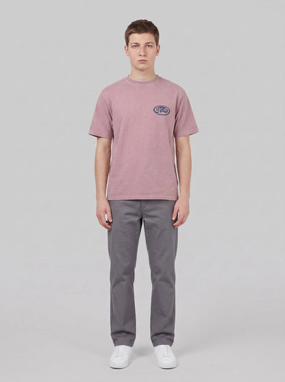 Gramicci Pigment Dyed GCE Tee - T-Shirt e Polo - Gramicci - LILAC PIGMENT - front